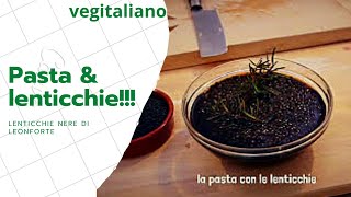 PASTA E LENTICCHIE VEGAN OTTIMA SEMPLICE E VELOCE [upl. by Ahtnammas]