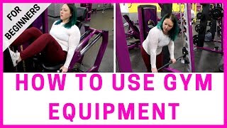 How to use gym equipment for Beginners  Weight Loss Motivation [upl. by Pratt]