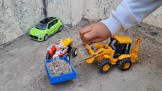 jcb ki videogadi wala cartoontoys jcb jcbvideo tractor dumptruck [upl. by Ottinger]