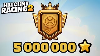 🔥FIRST 5 MILLION STARS IN ADVENTURE  Hill Climb Racing 2 [upl. by Kaleb990]