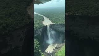 Helicopter View of Kaieteur Falls itsvivek4u [upl. by Zandra758]