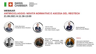 Antiriciclaggio novità normative e ascesa del regtech [upl. by Joan]