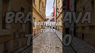 Top 10 THINGS TO DO in Bratislava 2024  Slovakia Travel Guide 🇸🇰 [upl. by Dowlen]