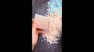 Soap cubes Asmr soap cutting Satisfying video Subscribe My Chanal [upl. by Noiramaj646]