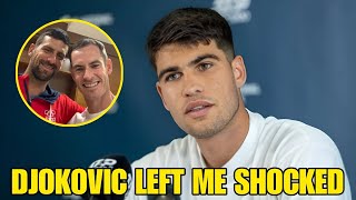 ALCARAZ AFRAID OF WHAT DJOKOVIC IS PLANNING  TENNIS NEWS TODAY [upl. by Enajaras]