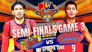 🔴LIVE PBA SMB VS GINEBRASEMIFINALS GAME 3 LIVE SCORE smbliveupdate ginebraliveupdate pbalive [upl. by Saudra506]