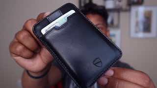 My New Minimalist VaultSkin Wallet With RFID Blocking For All My Credit Cards [upl. by Eduam802]