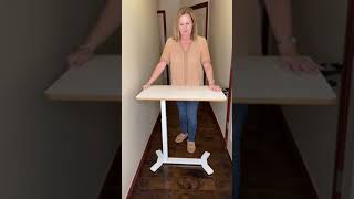 MyDepot Adjustable Standing Desk Perfect for Hot Desking [upl. by Egiap]