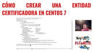 Cómo Crear una Entidad Certificadora en CentOS 7 [upl. by Tillo222]