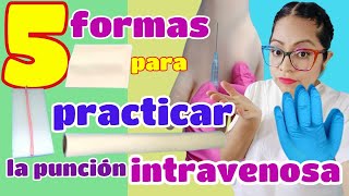 ✅CÓMO practicar la PUNCIÓN de una VENA CURSO cómo APRENDER a CANALIZAR una VENA desde CERO [upl. by Yrovi]