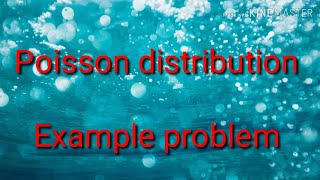 PQT Part6 Poisson distributionIn Tamil [upl. by Jereme797]