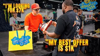 20000 Cashout Sneakercon LA part 2 He tried selling me 7000 1985 OG Chicago 1s [upl. by Piers]