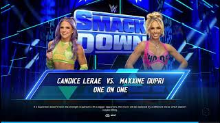 Candice LeRAE Vs Maxxine Duprie [upl. by Ydahs]