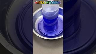 Water Explosion Experiment experiment crazyexperiment explosion watertesting scienceexperiment [upl. by Rolecnahc]