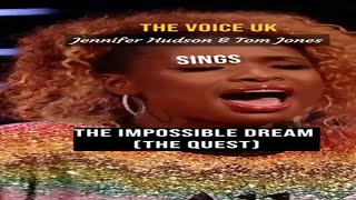 Jennifer Hudson Sang quotThe Impossible Dream The Questquot [upl. by Eidarb]