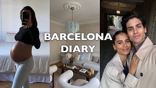 BARCELONA DIARY  Pregnancy update week 34 [upl. by Occor492]