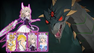 Megellda Snek Farming Without Mael amp Freyja Be Like  Megellda vs Nidhogg F2P 7DS GRANDCROSS [upl. by Inerney738]