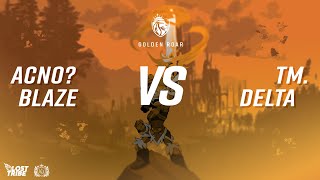 acno Blaze VS TM Delta  Winners SemiFinal  Lost Kingdom Golden Roar [upl. by Meill]