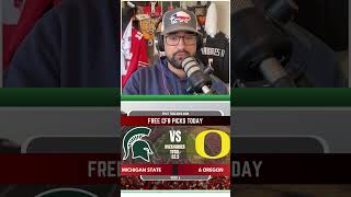 Michigan State vs Oregon  CFB Week 6 Best Bets [upl. by Nodyl]