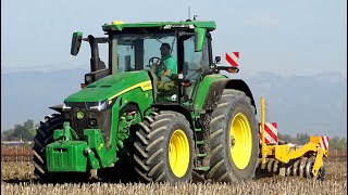 John Deere 8R 410  Agrisem Cultiplow Platinum HD  SS Monastier [upl. by Emya]