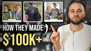 How A SIMPLE TShirt Store Did 100000 No Etsy [upl. by Armin]