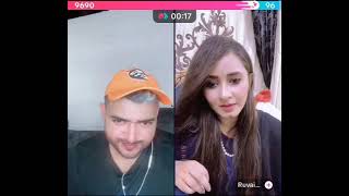 gambleruae and Saman new tik tok live very funny video and pk match part4 [upl. by Nirehtak]