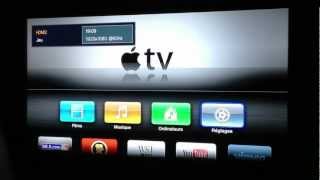 Test et configuration de lApple TV 3G  AirPlay iPad et Partage iTunes [upl. by Otilesoj894]