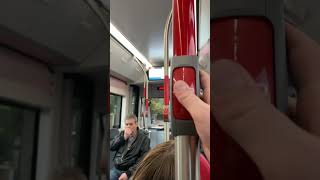 Brand new Irizar tram bus on route 358 check description irizar [upl. by Dnomayd]