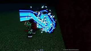 Amazing demon slayer rpg 2 water breathing combo [upl. by Pickett]