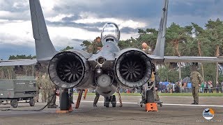 MiG29 startup to shut down  Polish Air Force  Kleine Brogel Air Base [upl. by Jeana]