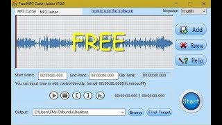 Best Free MP3 Cutter amp Joiner Software For PC [upl. by Nilesoy146]