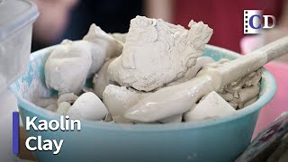 Secrets of Kaolin Clay From Mud to Masterpiece  One Minute China [upl. by Lorilyn]