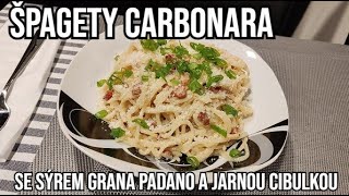 ŠPAGETY CARBONARA OD MARIÁNA [upl. by Suinuj]