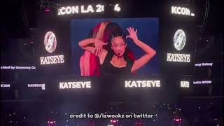 KATSEYE  KCON LA quotDebutquot Performance 072824 [upl. by Alathia]