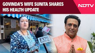 Govinda Accident News  Govindas Wife Sunita Shares Health Update quotHe Will Start Dancing Againquot [upl. by Jewett467]