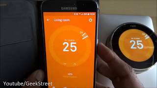 How to use NEST Thermostat 3rd Generation App Features and Functions for Beginners [upl. by Emse598]