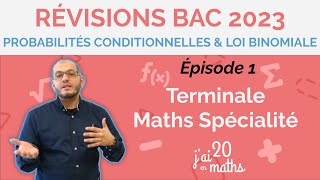 Probabilités conditionnelles amp loi binomiale  Révision bac 2023 Épisode 1 Terminale Maths Spé [upl. by Calesta112]