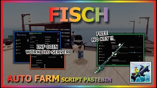 FISCH Script Pastebin 2024 AUTO FARM  UNLOCK ALL MAP  AUTO SELL  INFINITE COIN NO KEY 🐟 [upl. by Hussar]