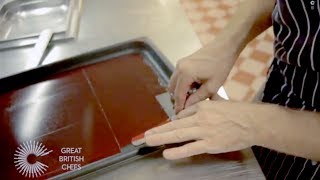 How to make a raspberry gel with chef Michael Wignall [upl. by Ricoriki]