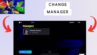 How to Change Manager In eFootball 2025 Mobile [upl. by Ramahs]