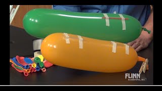 Balloon Rocket Science Experiment for Kids [upl. by Jennine]