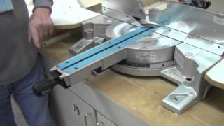 20130329 Safety Demo Makita Compound Miter Saw [upl. by Newby863]