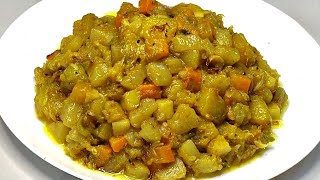 রুটি পরোটার সাথে পারফেক্ট সবজি রেসিপি  Hotel Style Sobji Recipe Bangladeshi [upl. by Daht136]