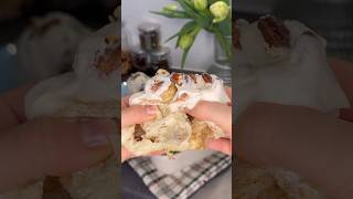 Cinnamon Rolls ✨🤍 cinnamoroll cinnamon recipe cooking cookingvideo cinnabon kitchen [upl. by Negam310]