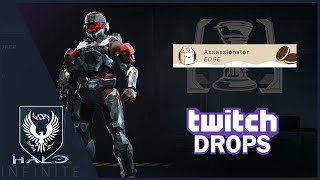 Spartan x Guardian Item Drops  Twitch Drops  Halo Infinite [upl. by Av710]