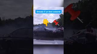 Drunk 17 yr old lost control of vehicle almost killing the victims [upl. by Wiener]