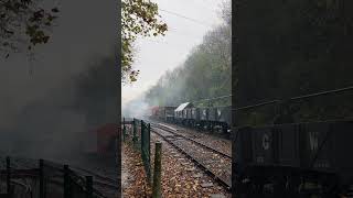 The railway yard at Bitton Yard on the Avon Valley Heritage railway on my walk to Kelston heritage [upl. by Divd139]