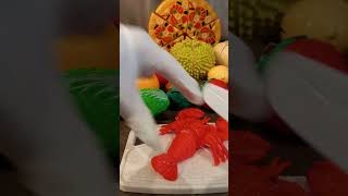 ADMR CUTTING LOBSTER 🔪🦞 shorts trending satisfying satisfying [upl. by Harbot972]