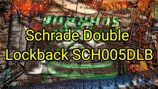 542 Schrade Double Lockback SCH005DLB [upl. by Lyndes]