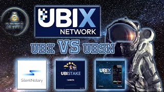 UBIX UBX vs Silent Notary UBSN Whats the Difference [upl. by Gwyneth]